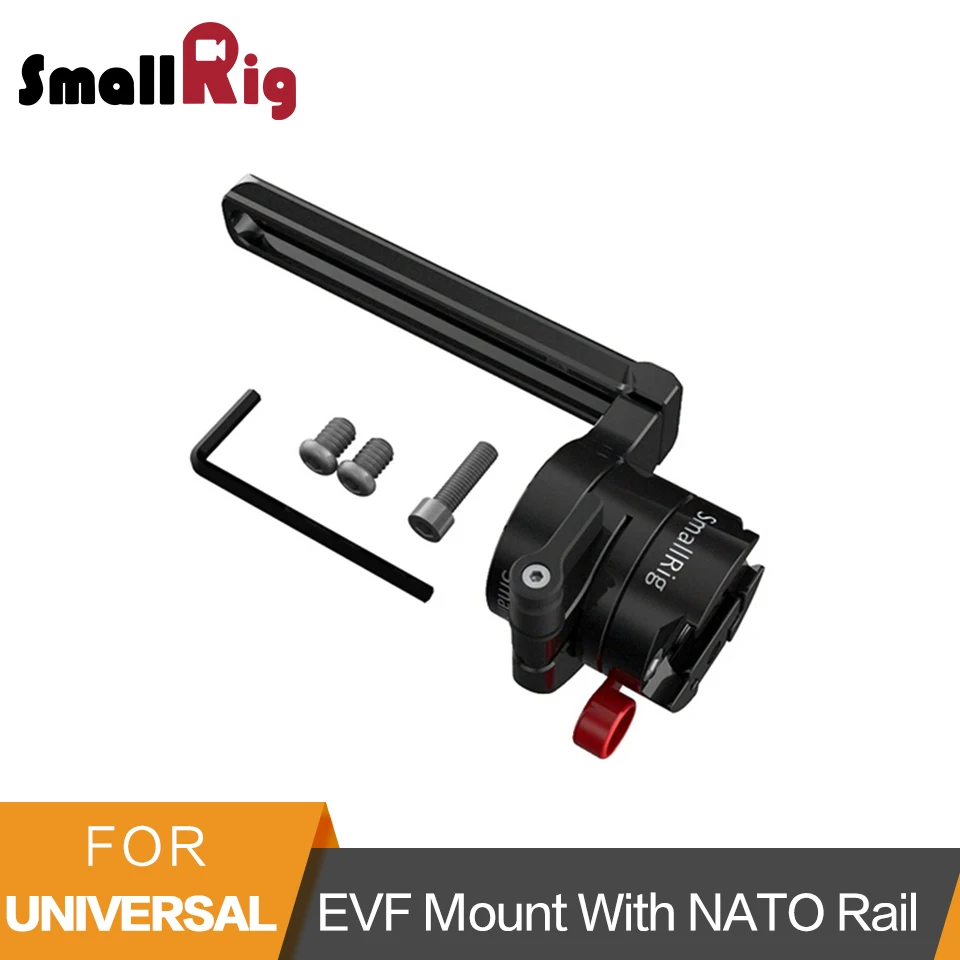 Smallrig Evf Mount With Nato Rail To Mount Evf Monitor Camera Rig