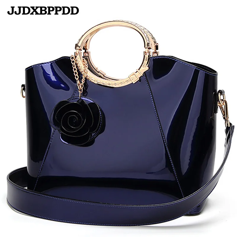 Женская сумка через плечо из лакированной кожи|bolsa brand|handbags women famous brandsbrand handbags |
