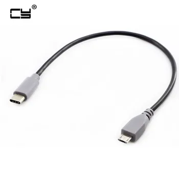 

Micro USB otg Type A to type-c male USB 3.1 Adapter Cable For Mobile Hard HUB Camera for Macbook & Google Chromebook 25cm 50cm