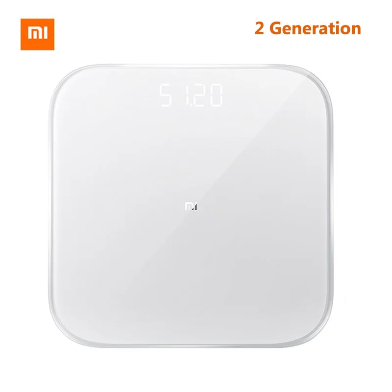 

2019 Xiaomi Mi Scale 2 Smart Body Fat Scale Weight Scale 2 Bluetooth 5.0 APP Monitor LED Display Digital Body Composition Scale