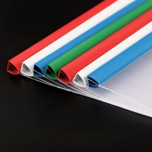 1PC Impermeabile Tirare Il Polo Pinza Per Cartelle Cartella A4 TRASPARENTE Inserto In Plastica Pagine Addensare Cartella Prodotti Per Archivio Forniture Per Ufficio