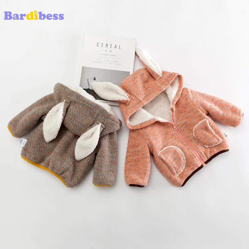 Bardibess/детская зимняя куртка для новорожденных теплое вельветовое зимнее пальто