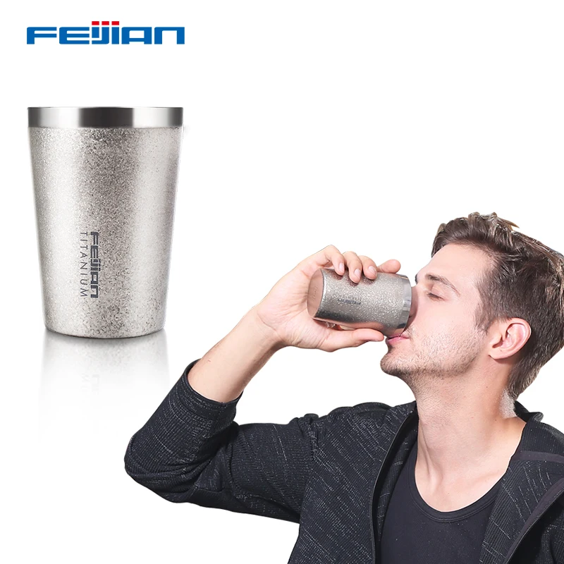 Feijian, уникальный титановый термос, Спортивная бутылка, Вакуумная чашка, кофейная кружка, кружка-чайник, роскошный подарок премиум класса, Термокружка, шейкер