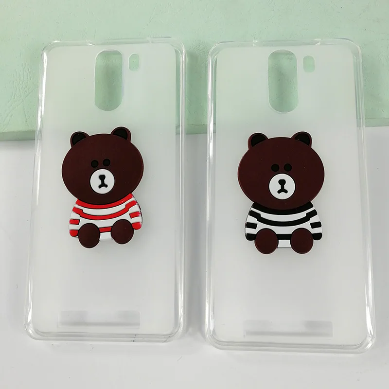 

Soft Tpu Phone Case For Vertex Impress Frost Cases Silicon DIY Bear Rabbit Full Cover For Vertex Impress Frost 5.5" Fundas Capa