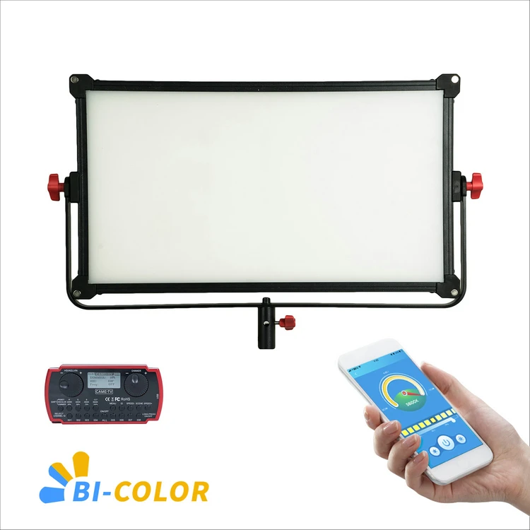 

CAME-TV Boltzen Perseus Bi-Color 150 Watt Slim LED Light P-150B+Wireless Remote