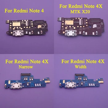 

For Xiaomi Redmi NOTE 4 / Redmi NOTE 4X MTK X20 Narrow Width USB Charging Charger Port Dock Connector Plug Board connector