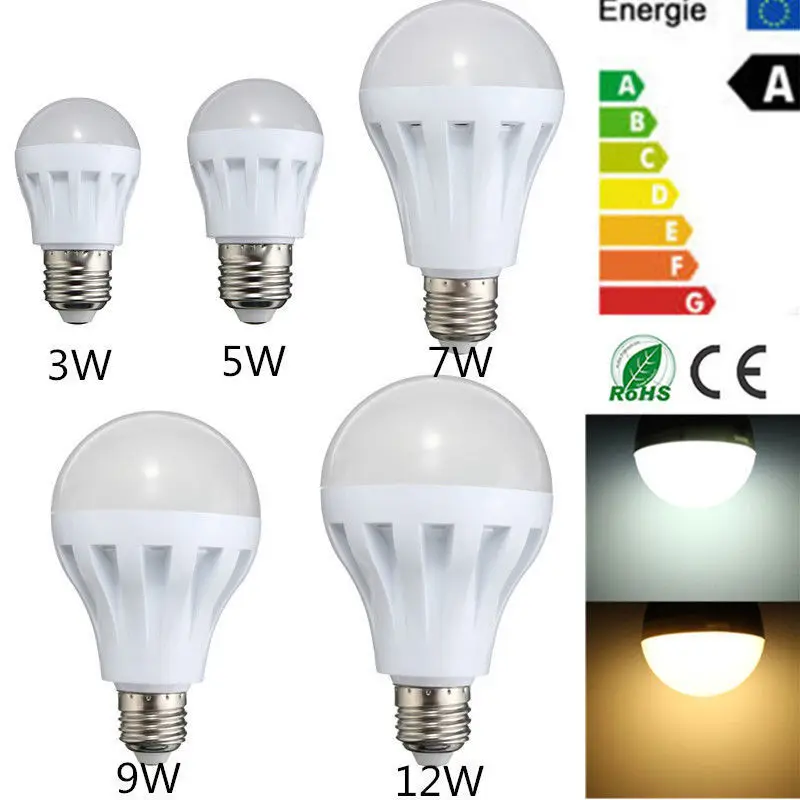 

Furniture Smart LED E27 5W 7W 9W 12W Emergency Light Bulb Rechargeable Intelligent Lamp Furniture Accessories