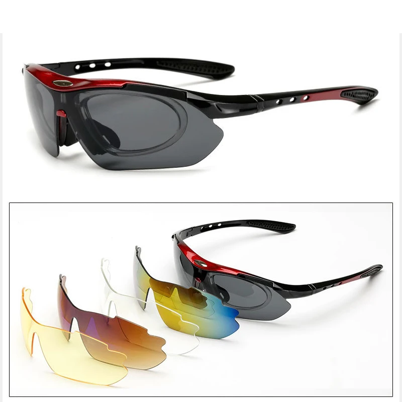 Очки для велоспорта, очки для велоспорта, солнцезащитные UV400 солнцезащитных очков спортивный мотобайк велосипед TAC поляризованные велосипедные очки, линзы с 5ю категориями защиты