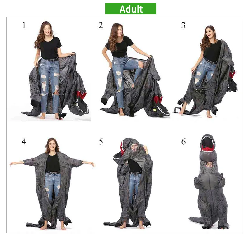 inflatable dinosaur costume-21