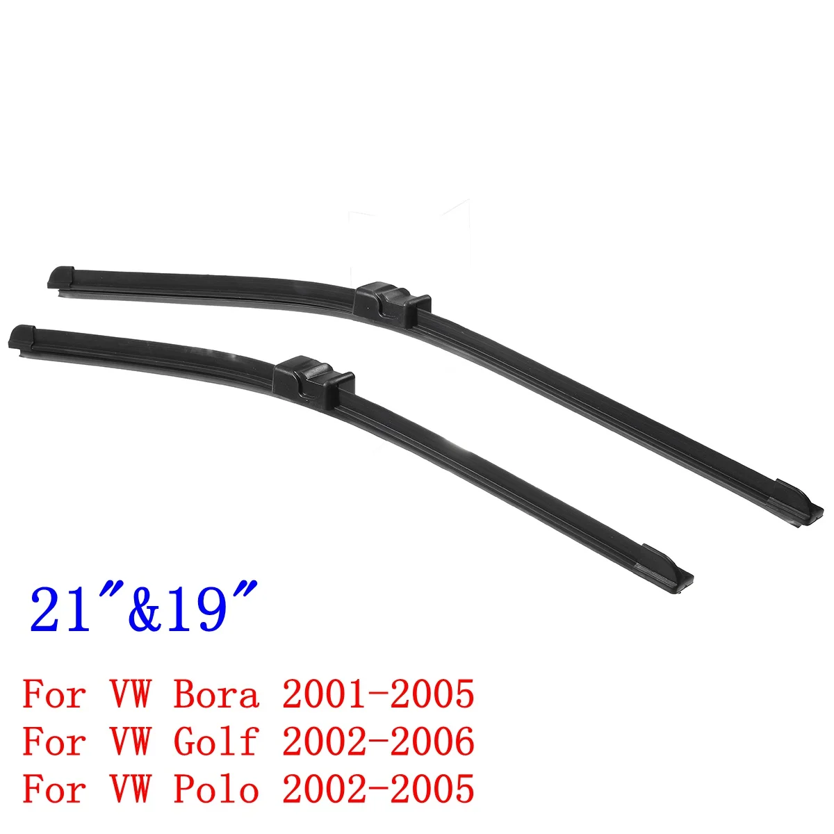 1 пара 2"& 19" для VW GOLF MK IV BORA POLO 2002-2006 A928S резиновый передний стеклоочиститель лобового стекла лезвия