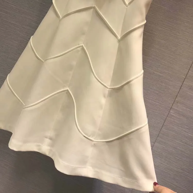 Женская мода платья без рукавов с v-образным вырезом at190109