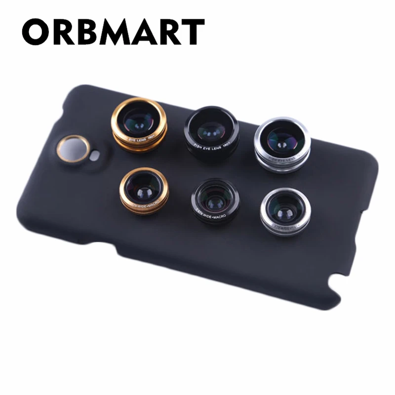 ORBMART 3 в 1 Рыбий глаз объектив+ широкоугольный+ микро объектив набор для фото Набор для samsung Galaxy Note 3 N900