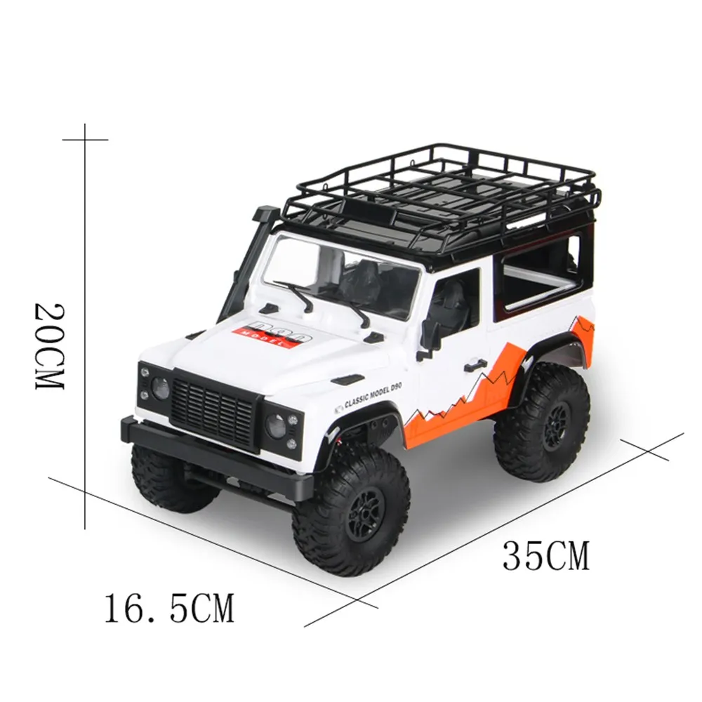 MN 99 2 4G 1/12 4WD RTR гусеничный Радиоуправляемый Грузовик Buggy Crawler внедорожник игрушка