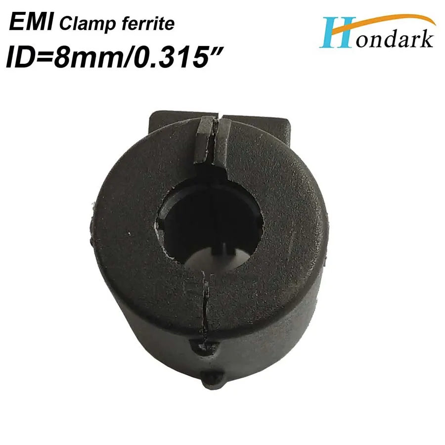 

inner 8mm 0.31''clip EMI filter ferrite core 16X16X8mm Cable wires noise cancel ferrite ring RF choke ferrite bead ,20pcs/lot
