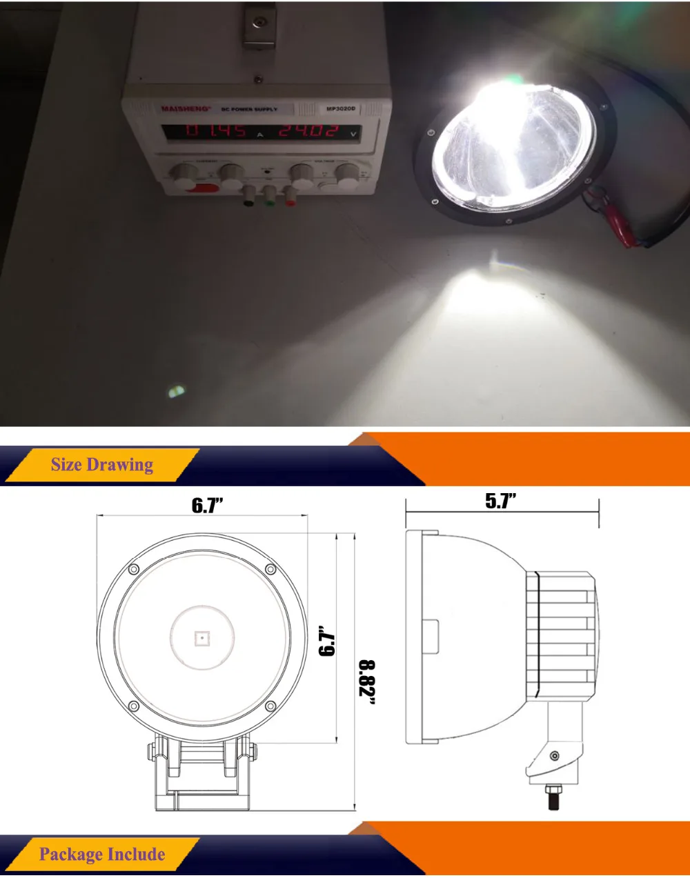 6," 50 Вт узкий луч Светодиодный точечный светильник 12V 24V светодиодный пушка фонари 50 Вт один чипы с DRL светодиодный внедорожные фары для автомобиля лампы x2pcs