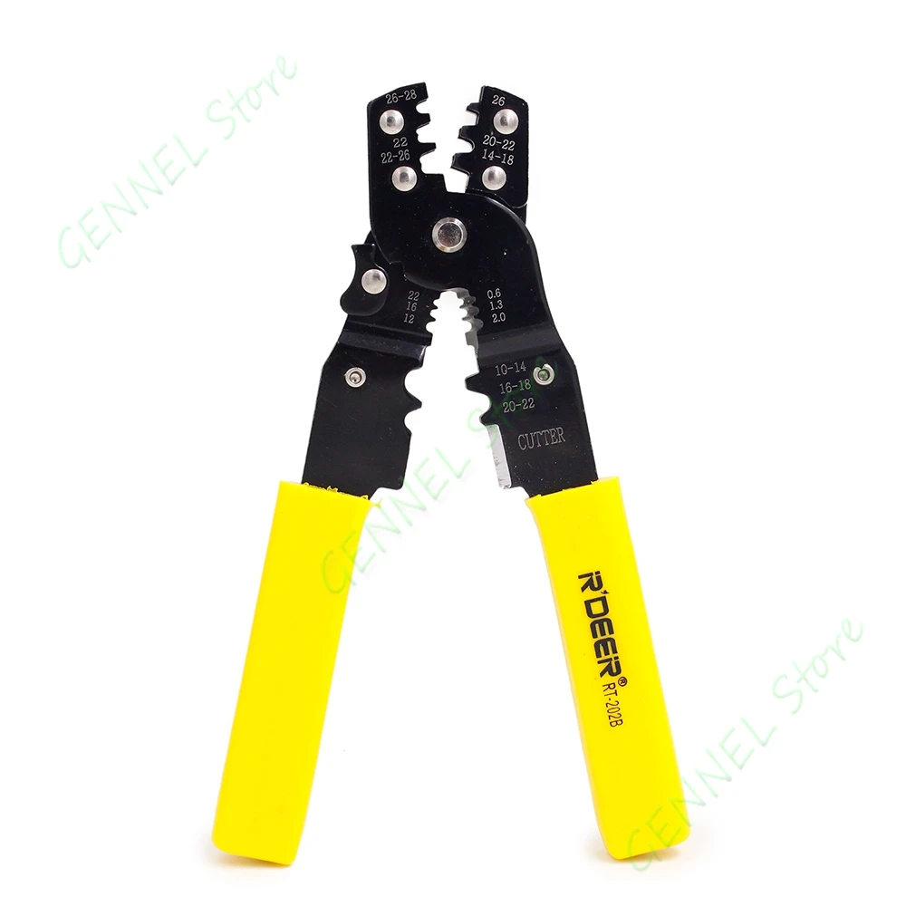 

Multi-function 7" Cold Press Line Pressing Clamp Automobile Terminal Crimping Cutters Pliers