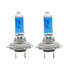 2 шт./лот H7 галогеновые лампы для фар белый 5500 K 100 Вт авто фары Противотуманные фары внешний источник света DC12V