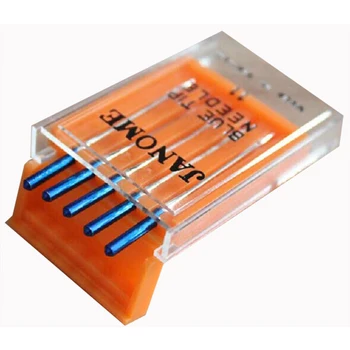 

Domestic sewing needle blue tip needle blue stitch needle size 11 number 990311000