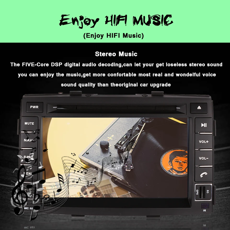 Flash Deal 1024*600 Android 9.0 Octa core for kia Sorento 2009 2010 2011 2012 car dvd player gps navigation headunit car radio video player 4