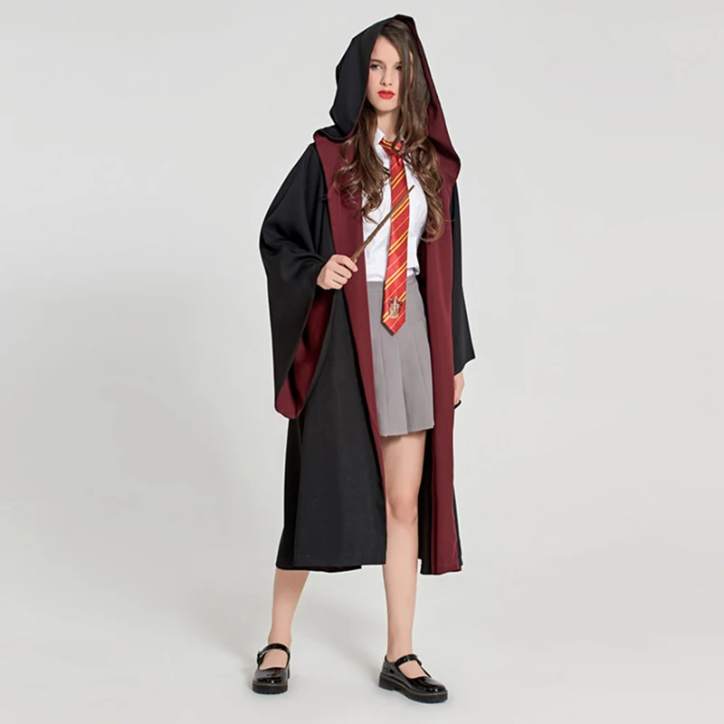 

Hogwarts Harri Potter cosplay Ravenclaw/Gryffindor/Hufflepuff/Slytherin Cosplay Costumes Malfoy Hermione Suit