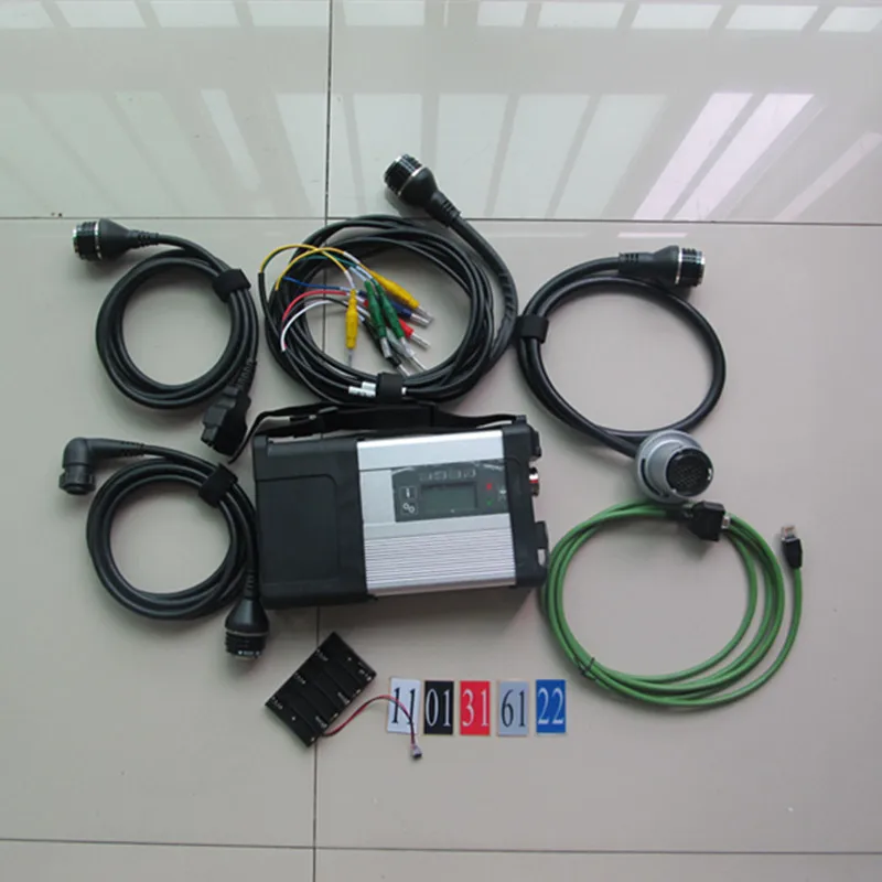  Autodiagnóstico MB STAR SD C5 V09.2019 software en HDD y D630 herramienta de diagnóstico de escáner