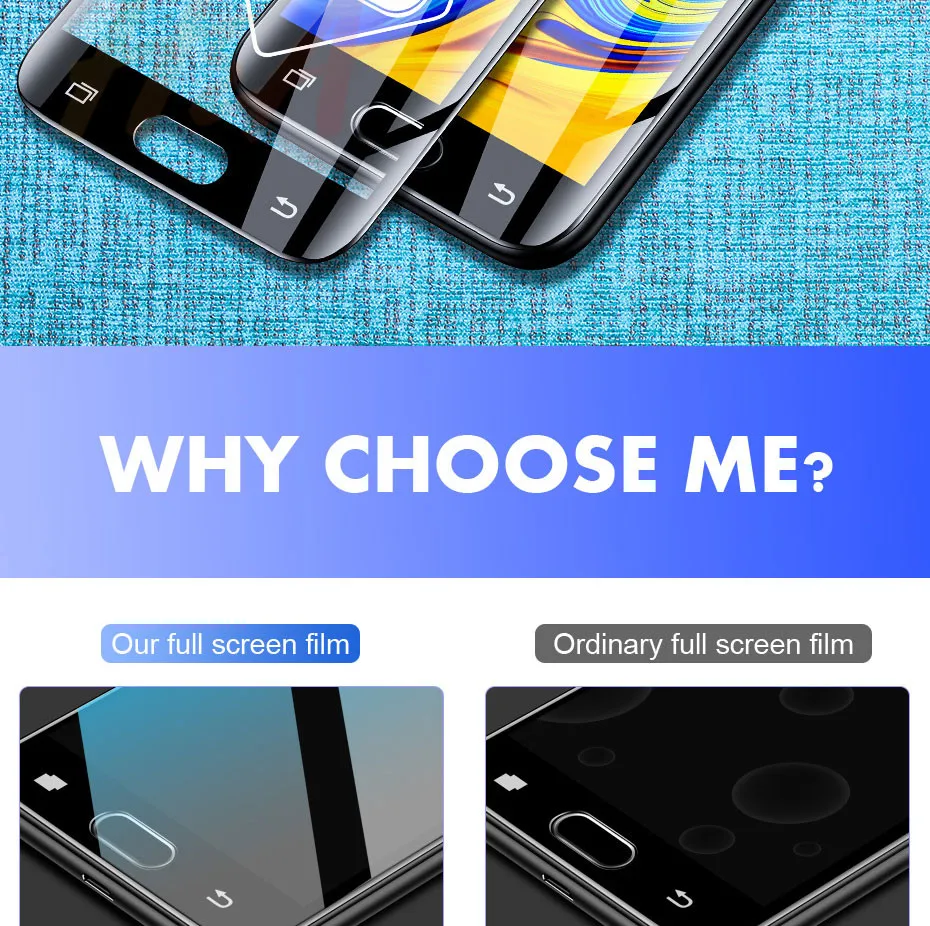 15D с уровнем твердости 9H премиум класса, закаленное стекло для Samsung Galaxy J3 J5 J7 J4 J6 плюс J8 протектор экрана J3 J5 J7 Защитная стеклянная пленка