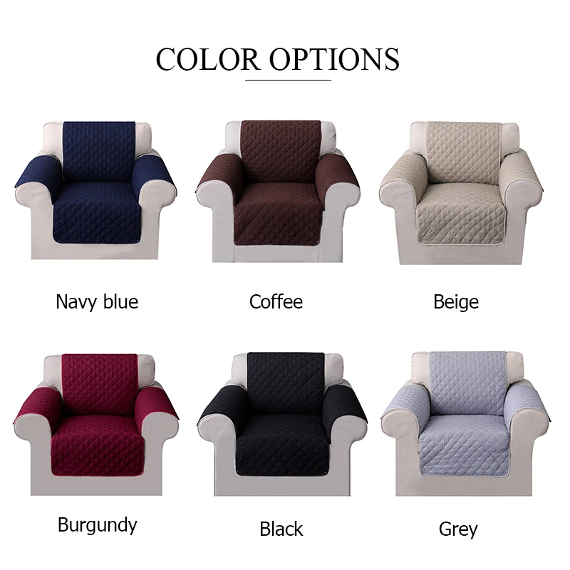 Стеганые чехлы для диванов из микрофибры покрытие кресла шезлонга дивана