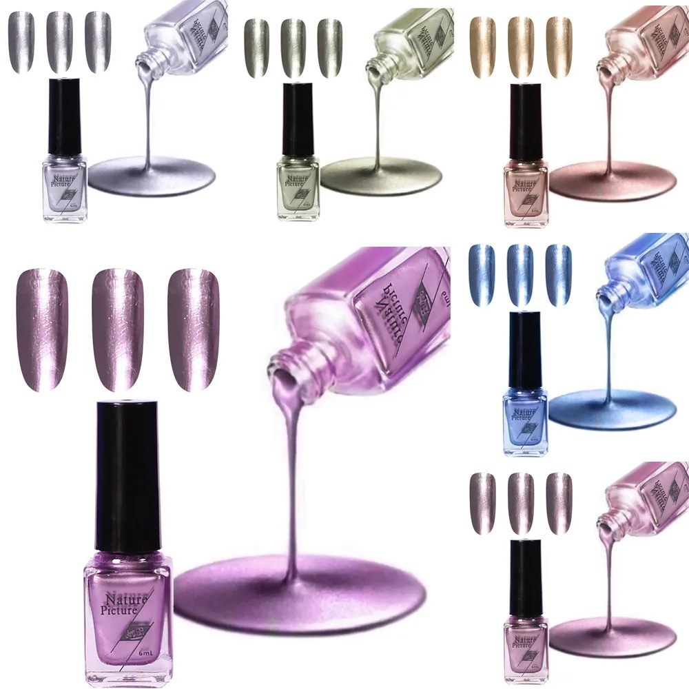 Mirror Nail Polish Plating Silver Paste Metal Color Stainless Steel