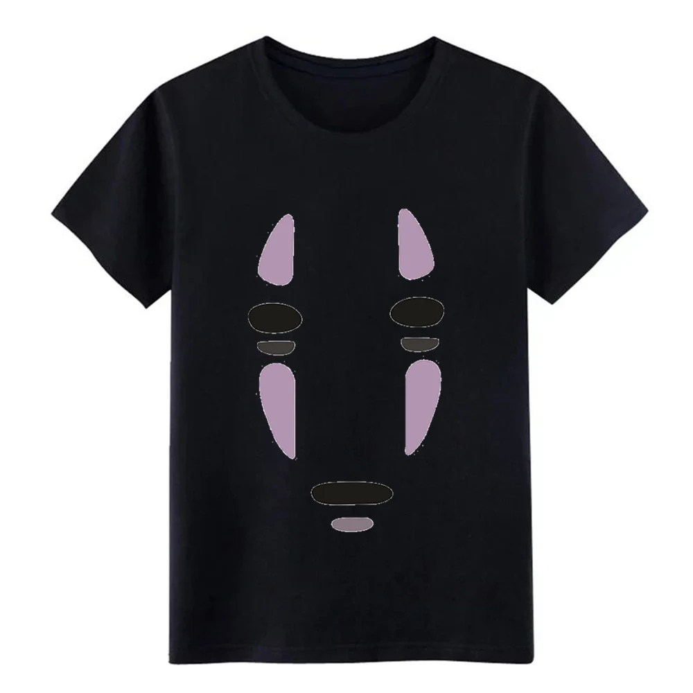 No Face Spirited Away t shirt Character Short Sleeve S-XXXL cool Anti-Wrinkle Casual Spring Natural |