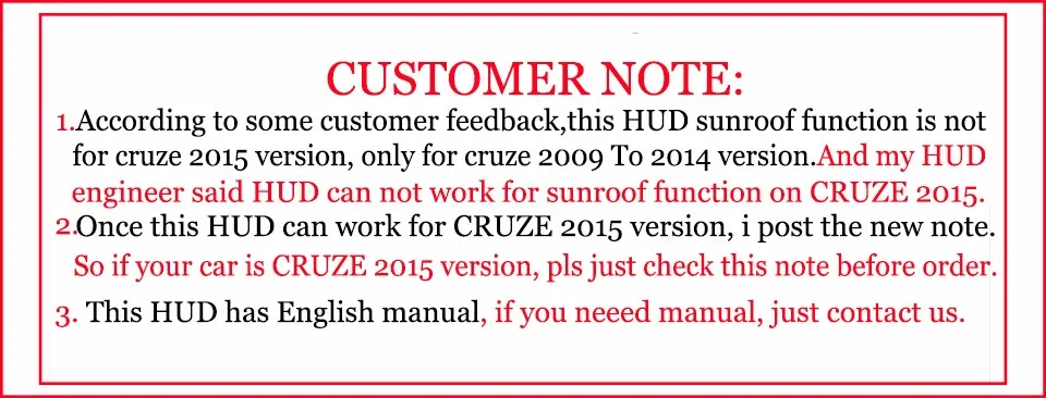 HUD Note