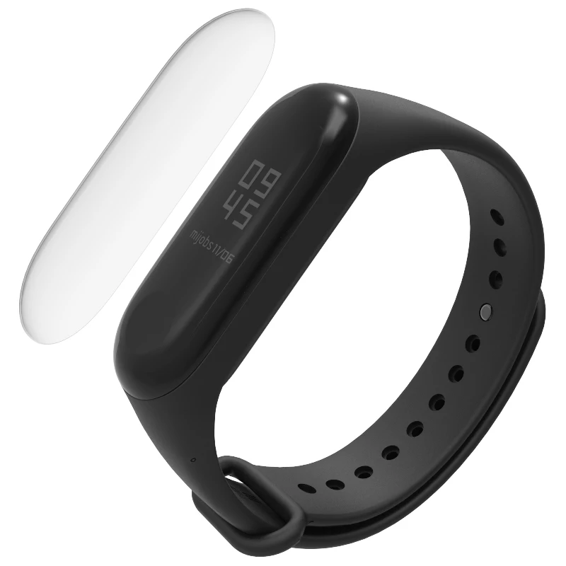 Защитная пленка для экрана для Xiaomi Mi Band 3, умный Браслет, полное покрытие, защитные пленки, не закаленное стекло