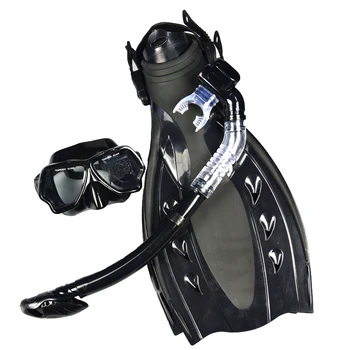 

LayaTone Swim Fins Adult Short Scuba Snorkeling Shoes Diving Mask Set Trek Foot Flipper Diving Flippers Diving Fins with Hee