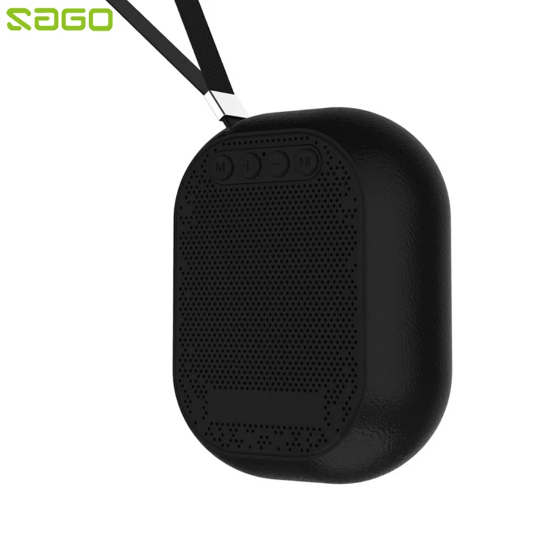 

Sago Outdoor Mini Bluetooth Speaker Portable Speaker Boombox Support TF Card & FM Radio for iPhone Samsung Xiaomi Mobile Phones