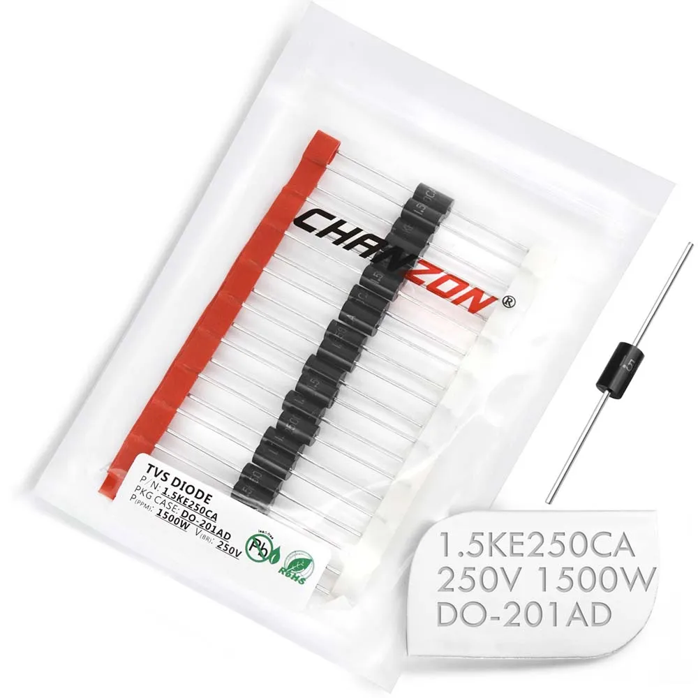 20pz Diodi TVS 1.5KE440CA 1500W 440V - Protezione Da Sovratensioni - Foto 8