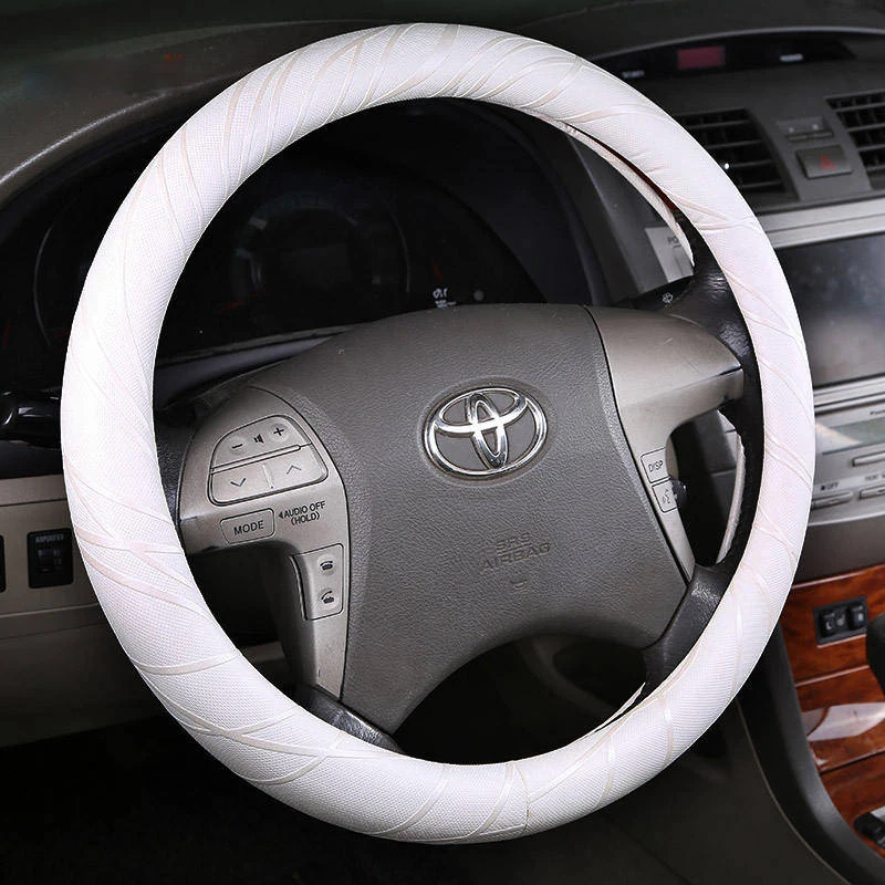 New HighQuality Faux Leather Car Steering Wheels Covers 38CM/15
