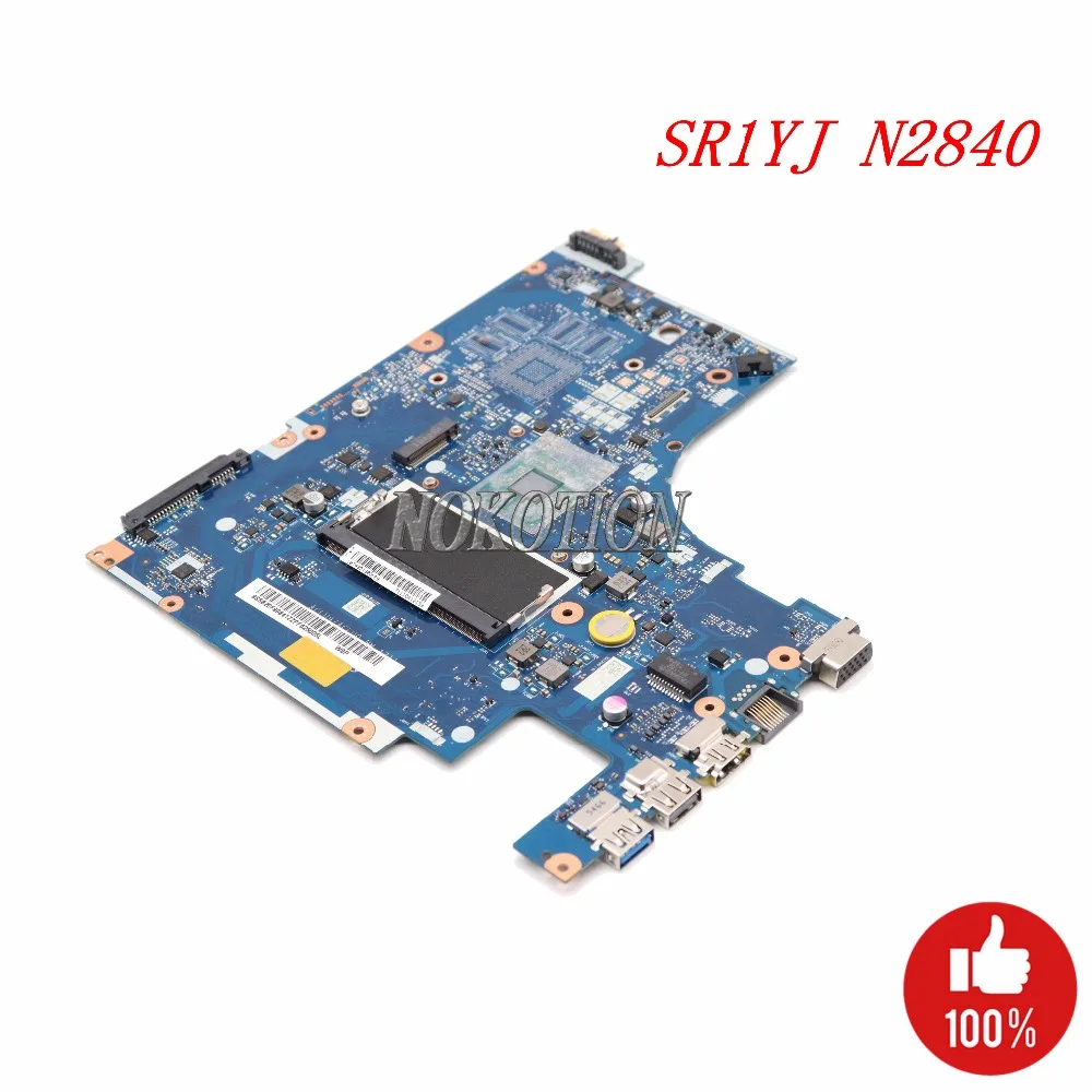 NOKOTION ACLU9 ACLU0 NM-A311 Laptop Motherboard For lenovo Ideapad G50-30 Main Board SR1YJ N2840 CPU DDR3L full works