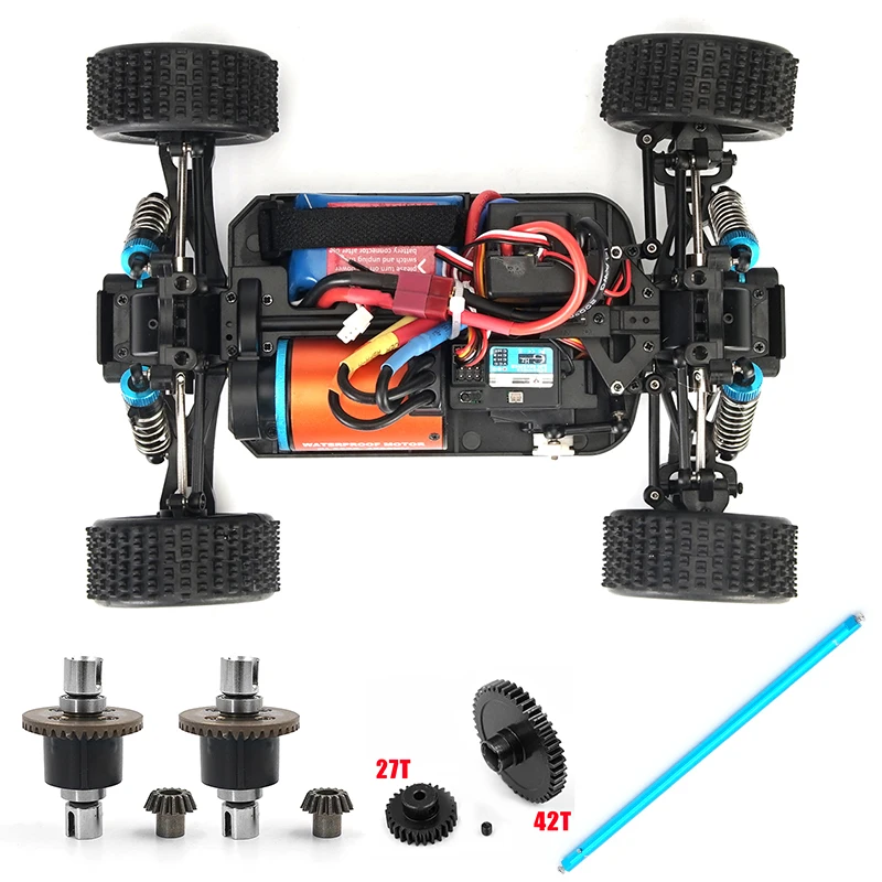 Радиоуправляемый автомобиль WLtoys A959 B 2 4G 1/18 Масштаб дистанционного управления