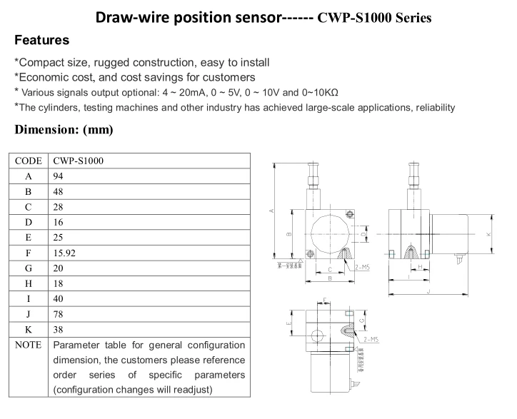 CWP-S1000