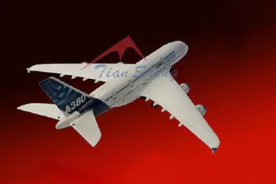 

TSRC 55MM EDF A380 Airbus RC PNP/ARF Plane Model W/ Motor Servo ESC W/O Battery TH02962