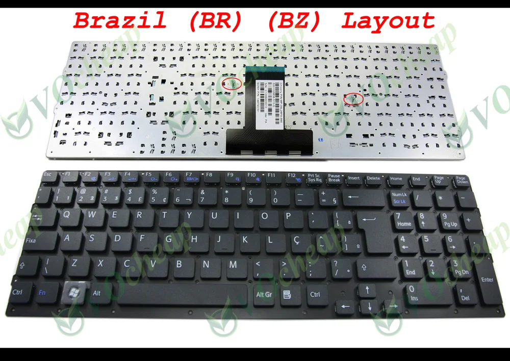 

New Laptop keyboard for SONY EB VPC-EB1 EB1S2C PCG-71211T 71212T BRAZILIAN/FRENCH/Deutsch German/ITALIAN/JANANESE layout