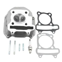 GOOFIT Cylinder Head 2 5 tall 150cc GY6 Engine with Gasket part MOTORCYCLE ACCESSORY Group 20