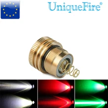 3 Mode LED Lamp Holder UniqueFire UF-1508 Flashlight CREE XRE White/Red/Green Light Led Bulb Operating Driver Led Drip In Pill