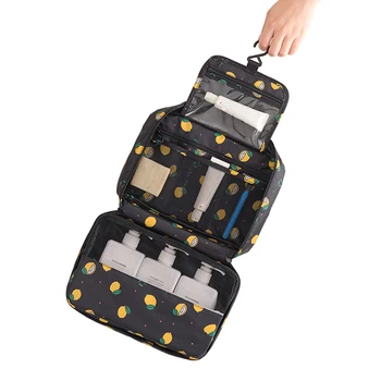 

hook up toiletry bag women Cartoon Cosmetic bags travel necessarie organizer portable men makeup case Beautician lady Wash Pouch