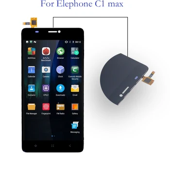 

6.0" display for Elephone C1 MAX LCD + touch screen assembly repair parts replaced with for elephone C1 MAX assembly