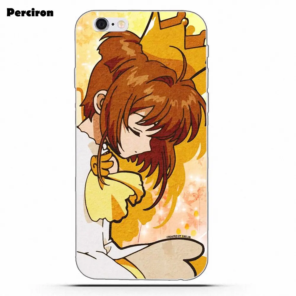 Мягкая коробка для звонков Xiaomi Redmi Note 2 3 3S 4 4A 4X 5 5A 6 6A Pro Plus Sakura Card Captor