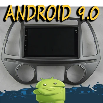 

Android 10 radio tape recorder 8-core car multimedia GPS Navigation for HYUNDAI I20 AUTO AC full touch video player + frame