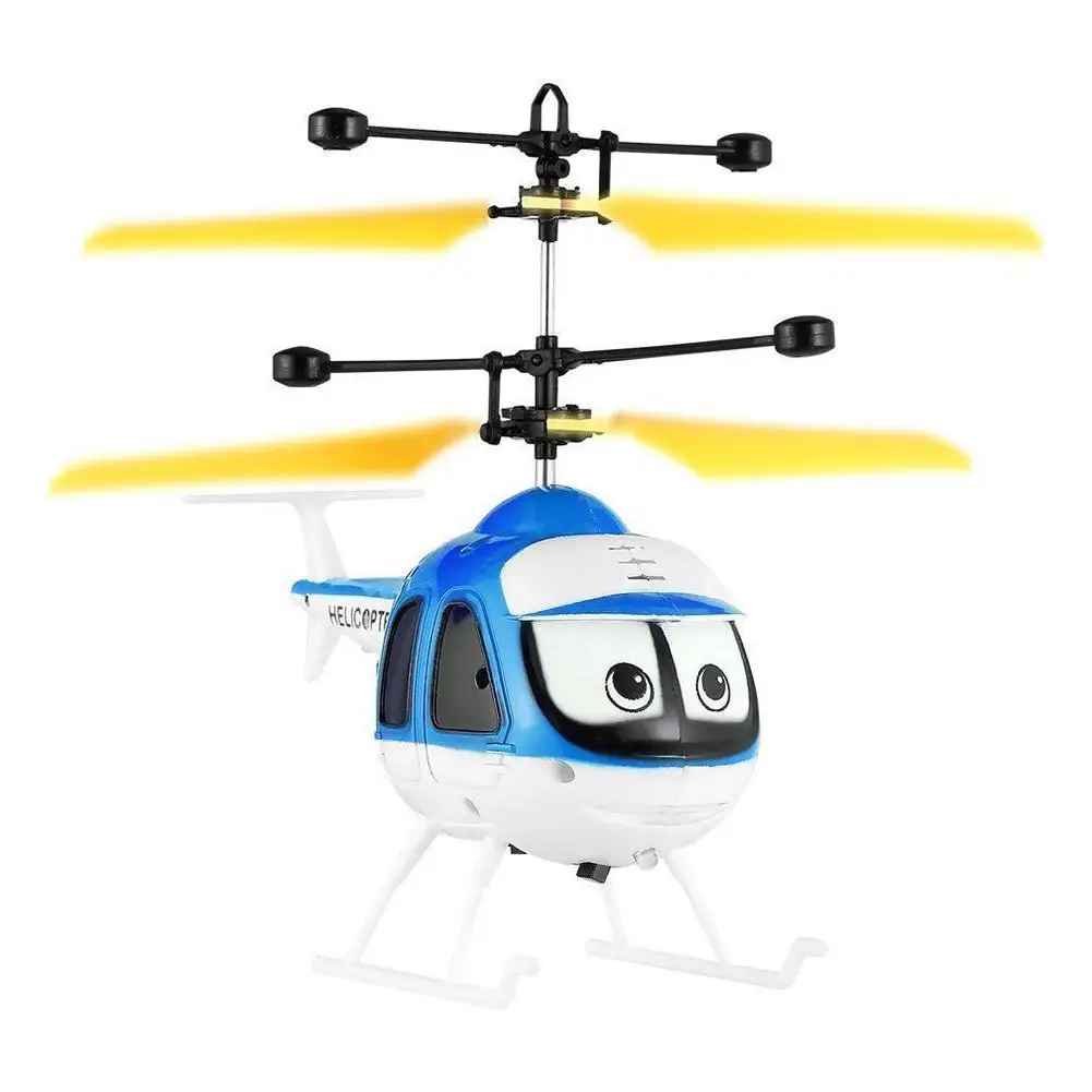 Новые индукционные летающие игрушки RC вертолет мультяшный с дистанционным