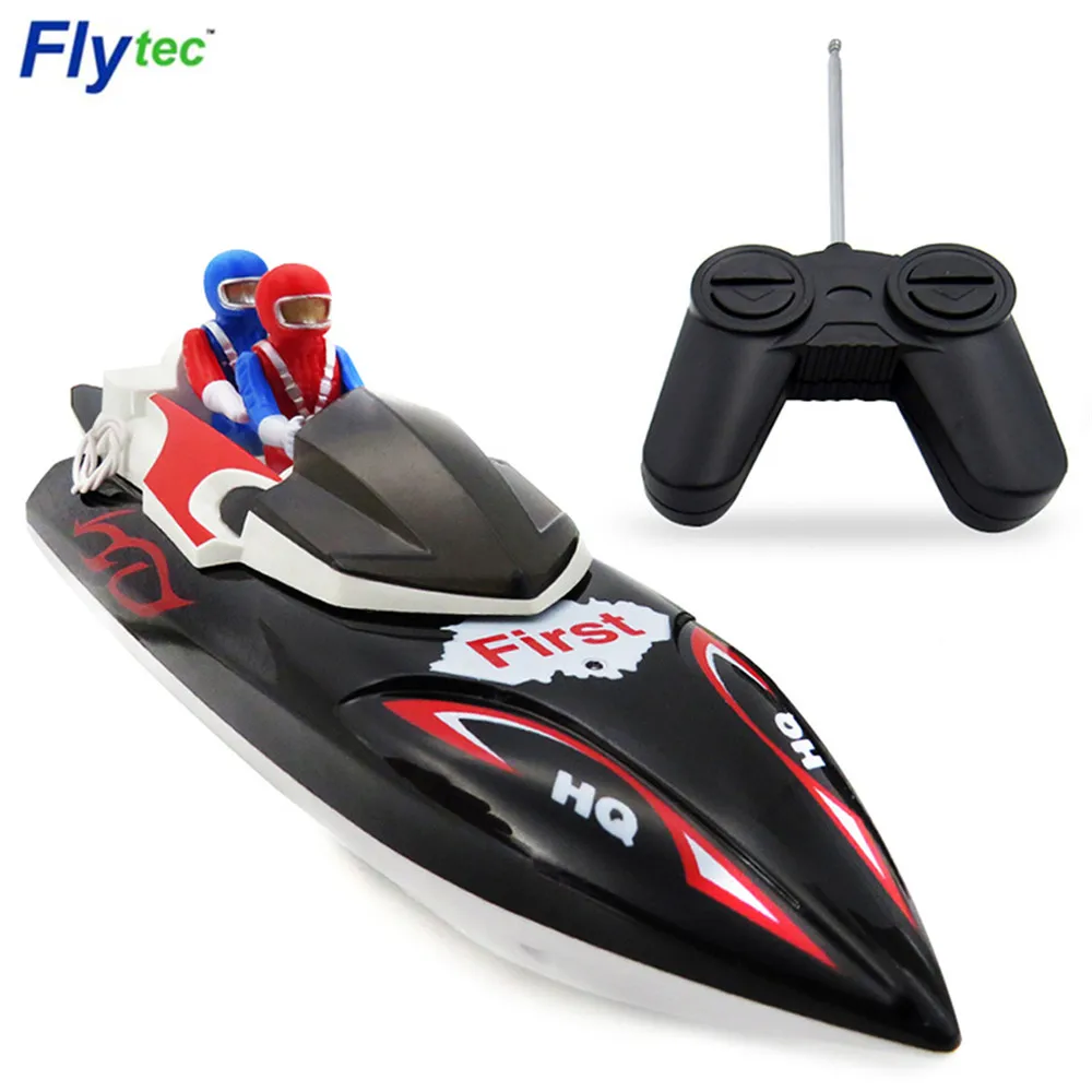 Мини Flytec 2011-15A/15B/15C RC лодка 10 км/ч высокая скорость 2 4 ГГц 4CH инфракрасный пульт