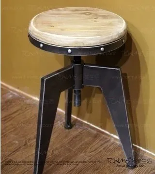 The village of retro furniture,Vintage metal bar chair,anti rust treatment,Bar furniture sets,100% wood bar stool The village of retro furniture,Vintage metal bar chair,anti rust treatment,Bar furniture sets,100% wood bar stool