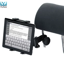 YUNAI New Universal Car Back Seat Headrest Tablet Mount Stand Holder For iPad 2 3 4 Mini For Samsung Tablet PC GPS Holder Stand
